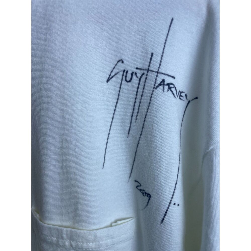 Guy Harvey Autographed 2009 T-Shirt Y2K - Size L - Picture 3 of 4
